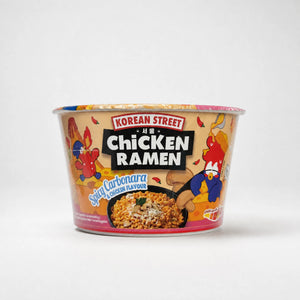 Korean Street Chicken Ramen Spicy Carbonara 105g