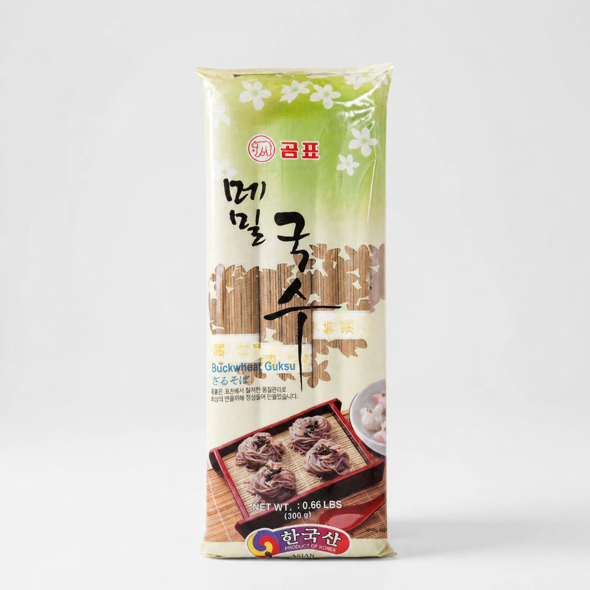 Kumphio Buckwheat Guksu Noodles di Grano Saraceno 300g — Mr. Zhu's Asian Snack Store