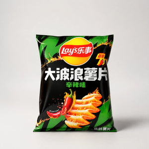 Lay's Big Wave Spicy 70g   ” Mr. Zhu's Asian Snack Store