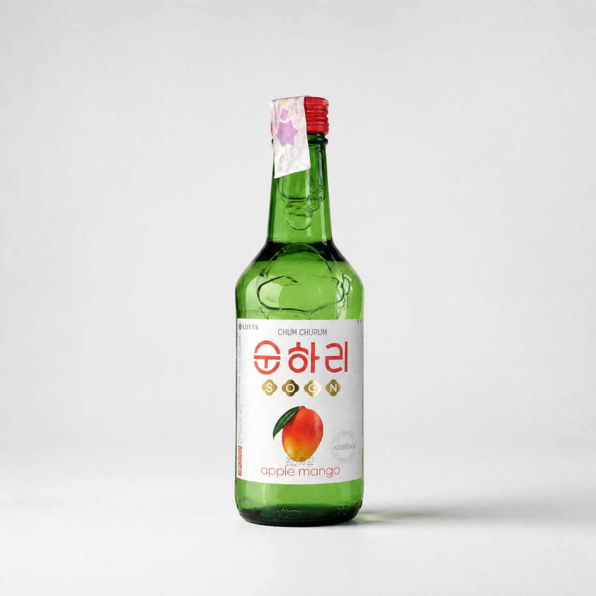Lotte Chum Churum Soonhari Soju Apple Mango 360ml — Mr. Zhu's Asian Snack Store