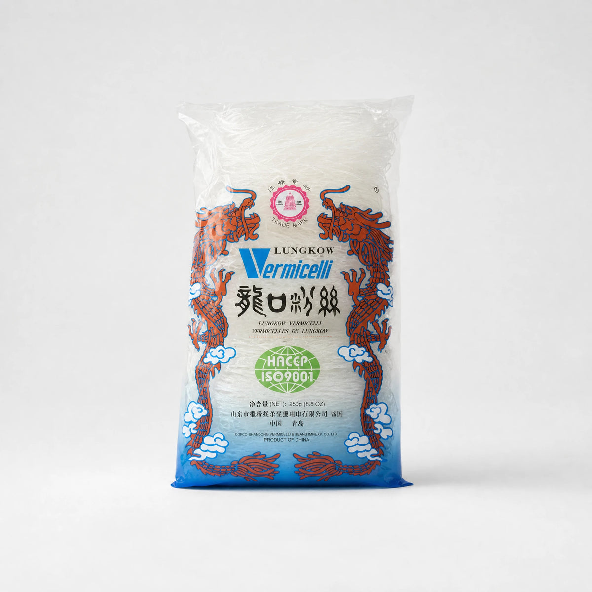 LUNGKOW Vermicelli di Fagioli Mungo 250g — Mr. Zhu's Asian Snack Store.