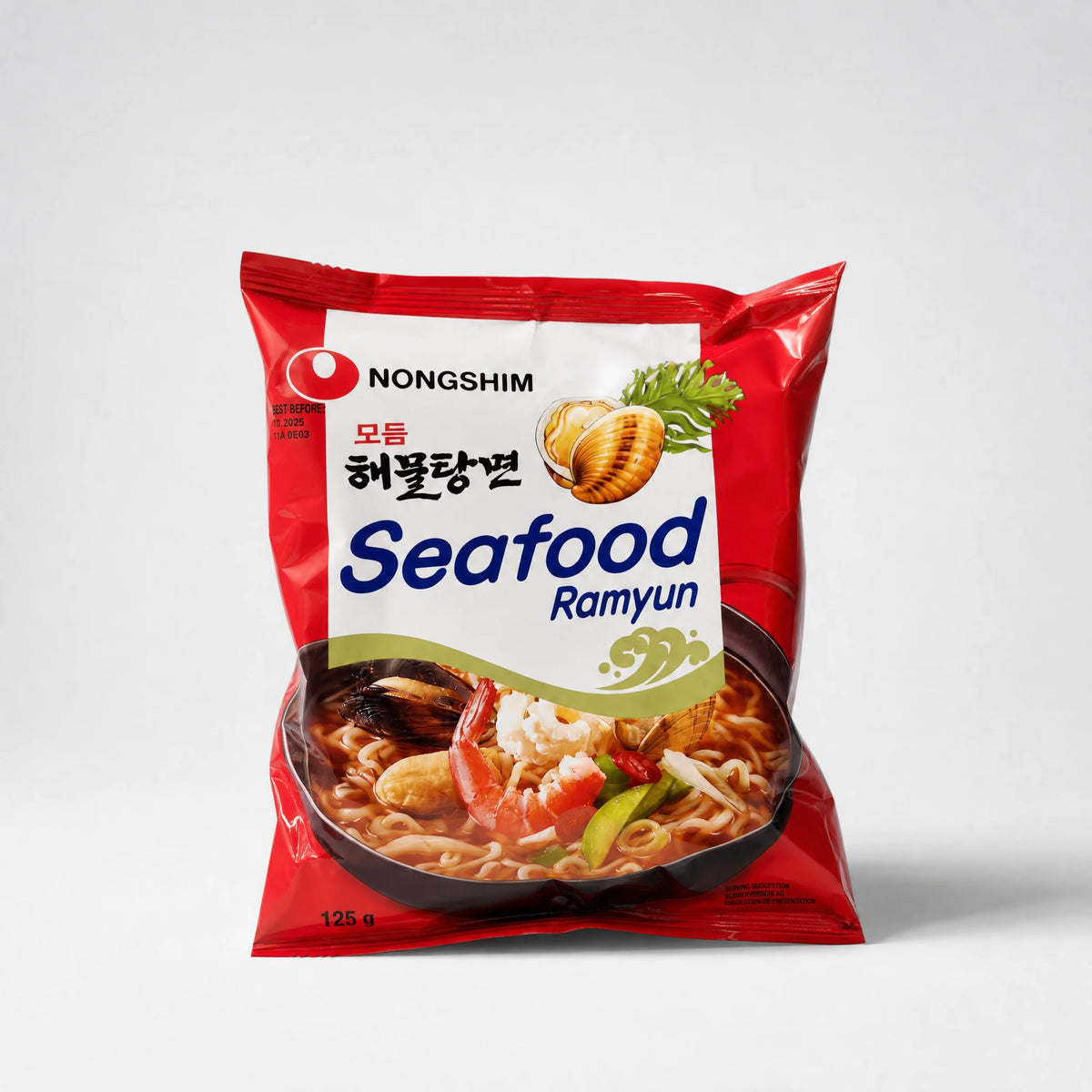 Nongshim Seafood Ramyun 125g — Mr. Zhu's Asian Snack Store