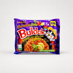 Samyang Buldak Habanero Lime Hot Chicken Flavor Ramen 135g — Mr. Zhu's Asian Snack Store