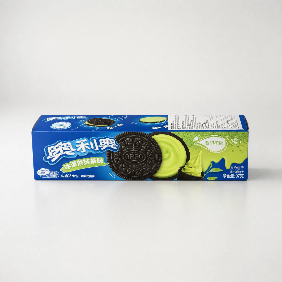 Oreo Biscotti Ripieni Matcha Ice Cream 97g — Mr. Zhu's Asian Snack Store
