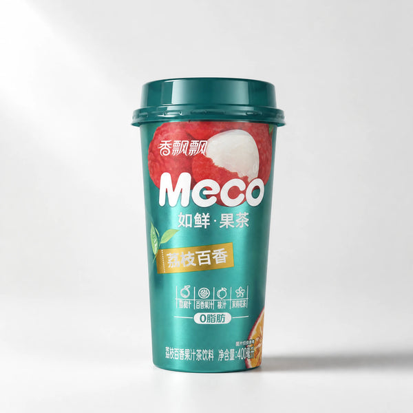 Xiangpiaopiaio Meco Tè alla Frutta Lychee e Frutto della Passione 400ml