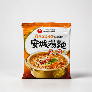 Nongshim Ansung Noodle Mild Spicy Soybean Paste Flavor 125g — Mr. Zhu's Asian Snack Store
