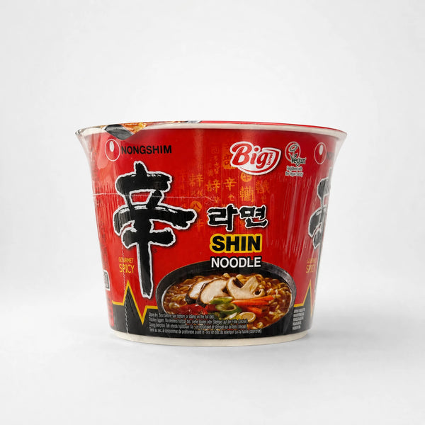 Nongshim Big Bowl Shin Noodle Soup Gourmet Spicy 114g