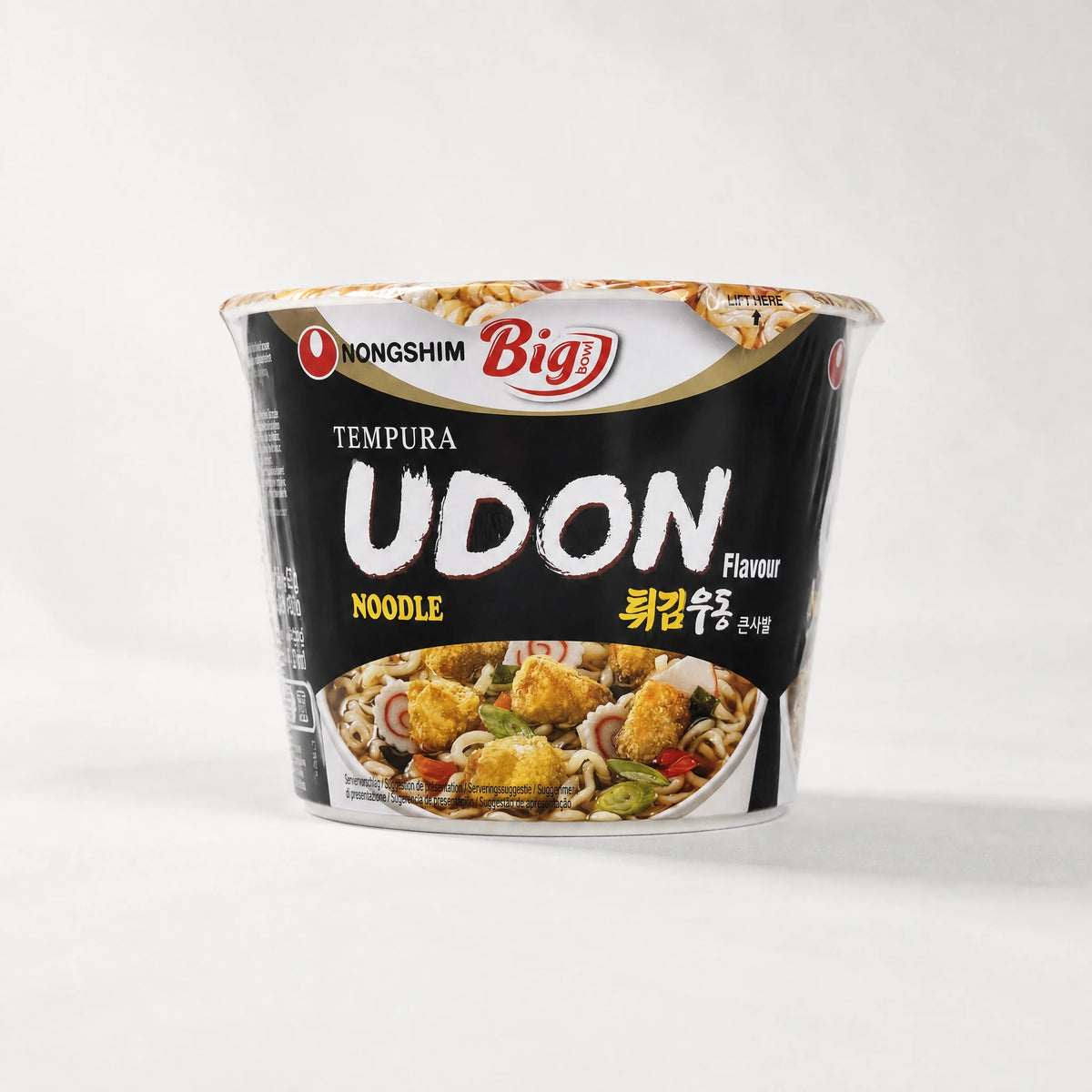 Nongshim Big Bowl Tempura Udon Noodle 111g — Mr. Zhu's Asian Snack Store
