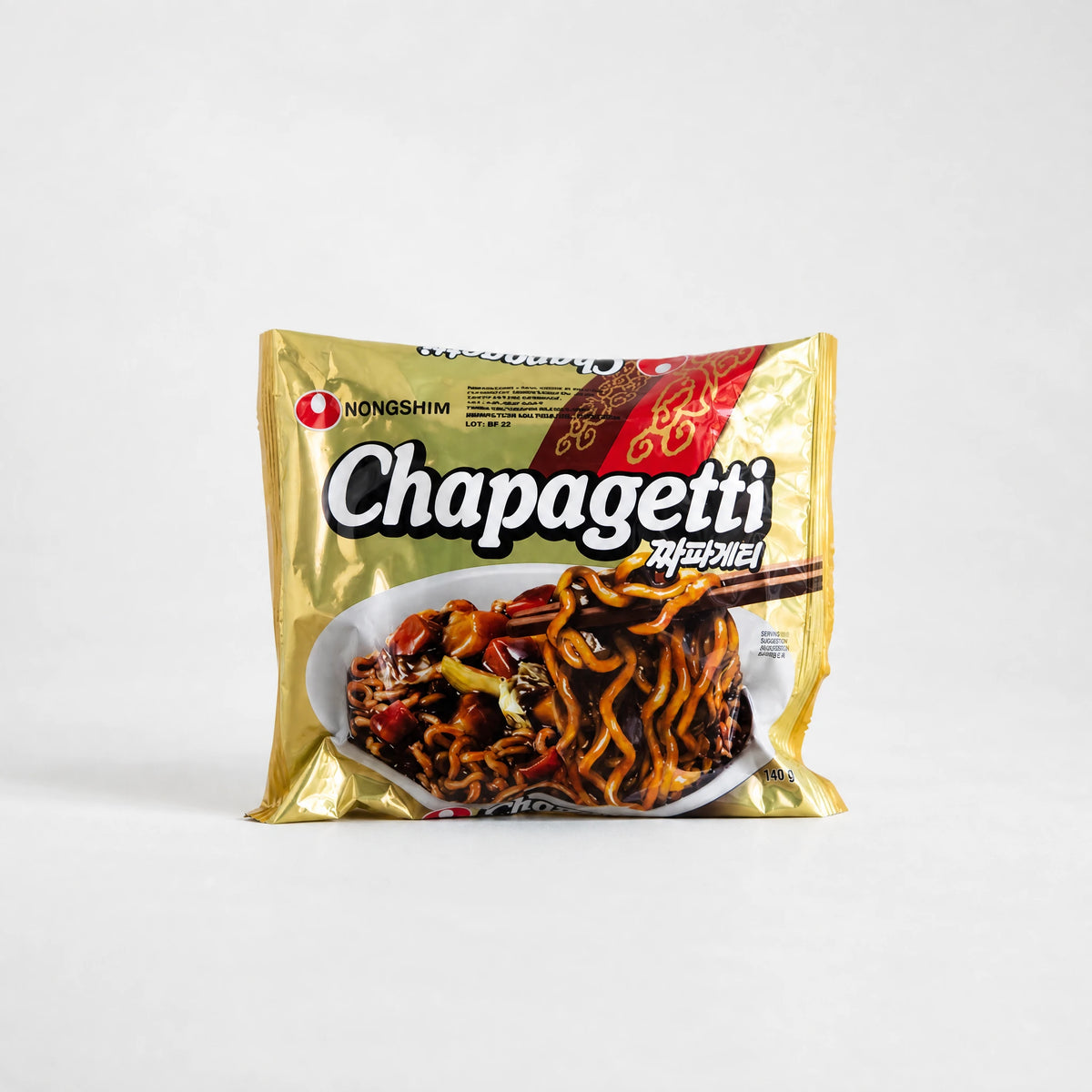 Nongshim Chapagetti Black Bean Noodles 140 g — Mr. Zhu's Asian Snack Store.