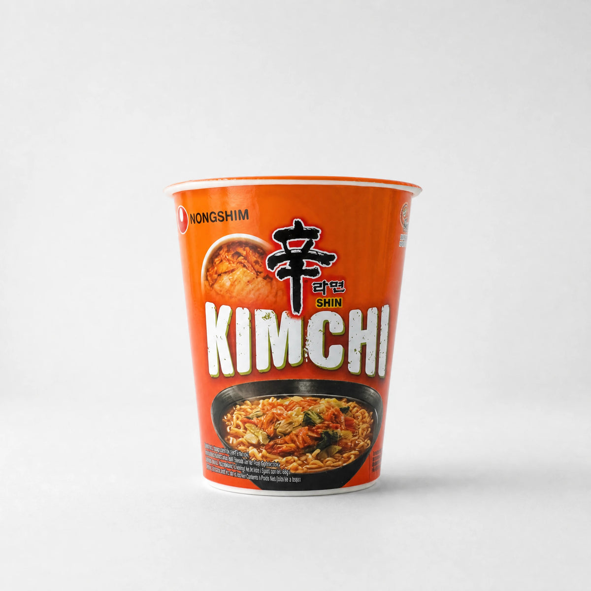 Nongshim Shin Kimchi Ramen Cup 68g — Mr. Zhu's Asian Snack Store