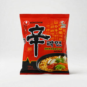 Nongshim Shin Ramyun Gourmet Spicy 120 g — Mr. Zhu's Asian Snack Store.