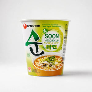 Nongshim Soon Veggie Cup Noodle Soup 67g — Mr. Zhu's Asian Snack Store