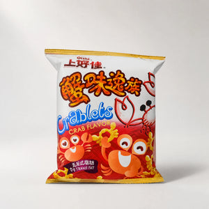 Oishi Crablets Crab Flavor 40g   ” Mr. Zhu's Asian Snack Store