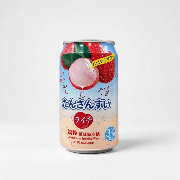 Oishi Lychee Flavor Sparkling Water 330ml