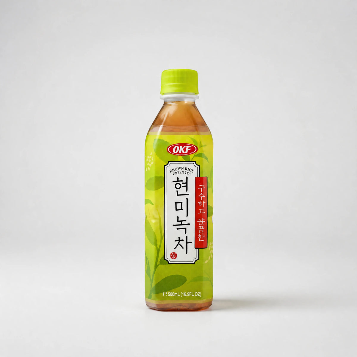 OKF Tè Verde al Riso Tostato 500ml — Mr. Zhu's Asian Snack Store