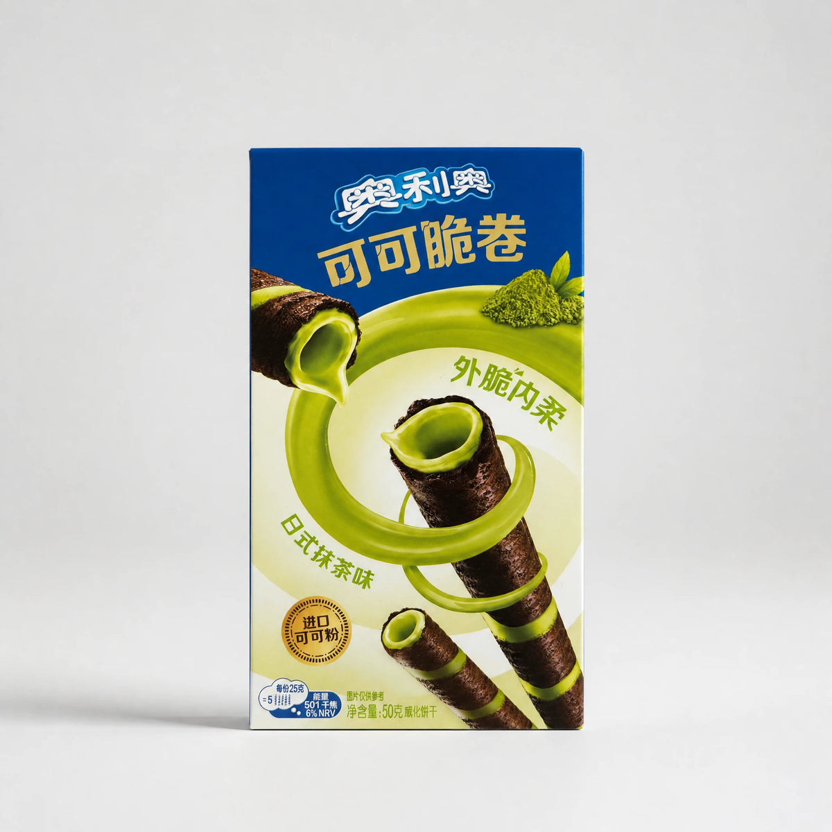 Oreo Chocolate Wafer Rolls Matcha Cream 50g — Mr. Zhu's Asian Snack Store