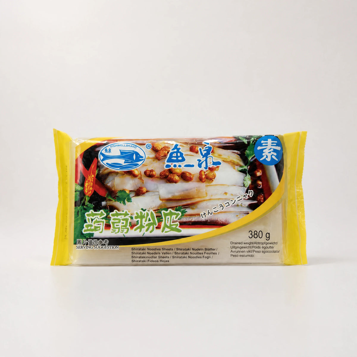 Pishwellgrand Shirataki Noodles Sheets 380g — Mr. Zhu's Asian Snack Store