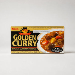 S&B Golden Curry Hot 220g — Mr. Zhu's Asian Snack Store.