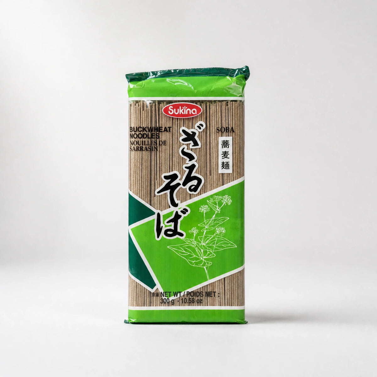 Sukina Buckwheat Noodles Zaru Soba 300g — Mr. Zhu's Asian Snack Store
