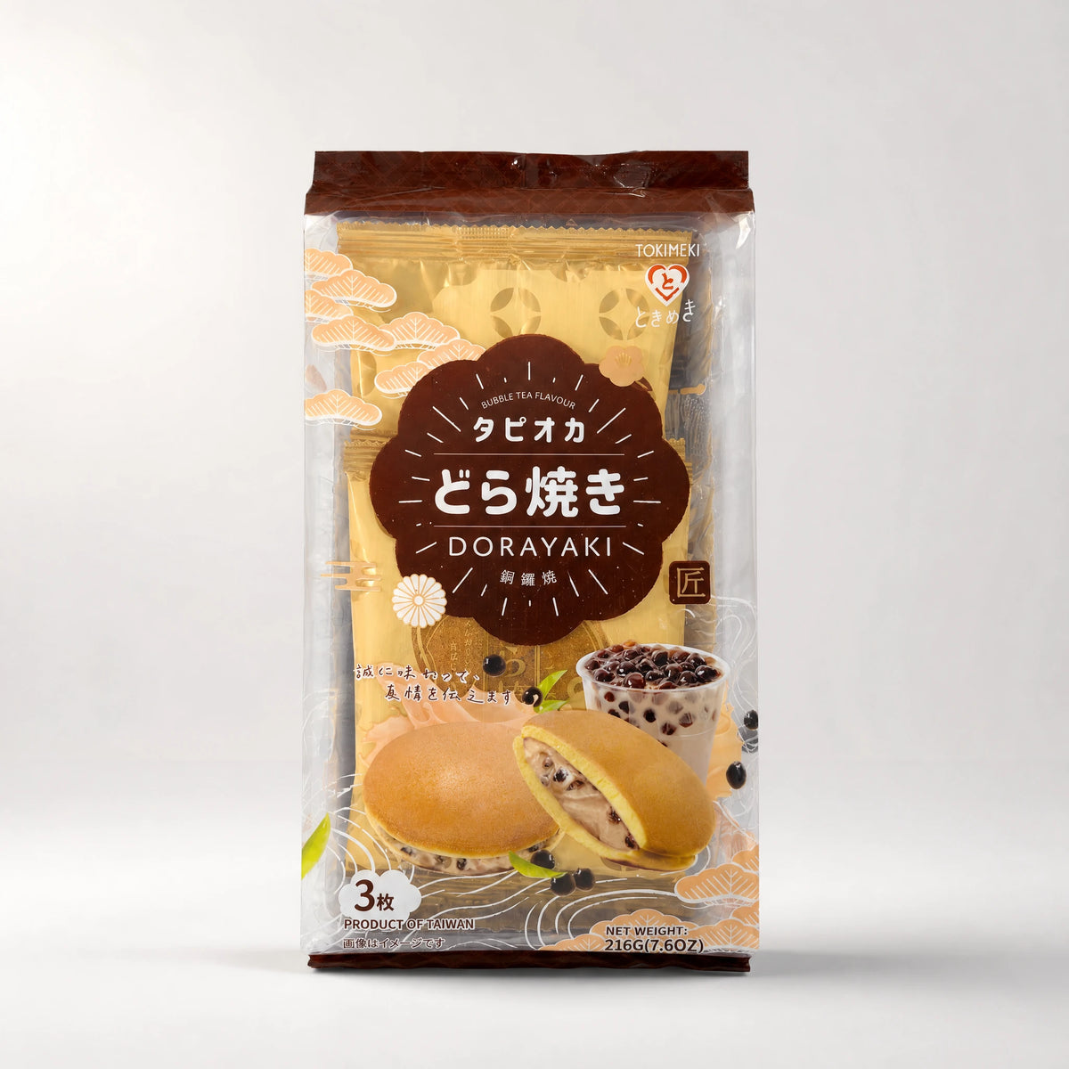 Tokimeki Dorayaki Bubble Tea 216g — mr-zhus-mochi-e-dolci-asiatici-025.jpg — Mr. Zhu's Asian Snack Store