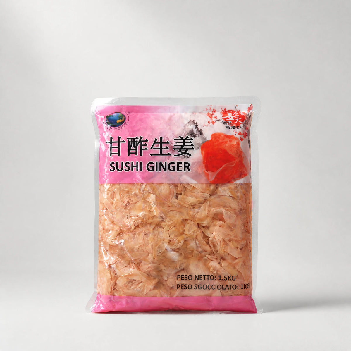 Wan Zao Shing Gari Sushi Ginger 1.5kg — Mr. Zhu's Asian Snack Store