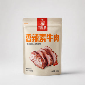 Wu Xian Zhai Carne Vegetale Piccante 108g — Mr. Zhu's Asian Snack Store