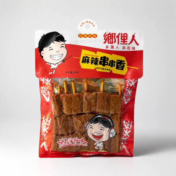 Xiangliren Spiedini di Latiao Piccante Mala Chuan Chuan Xiang 90g