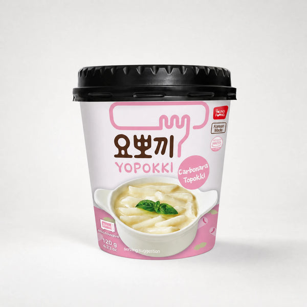 Yopokki Tteokbokki Istantanei alla Carbonara 120g