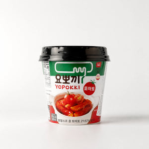 Yopokki Tteokbokki Istantanei al Pomodoro 120g — Mr. Zhu's Asian Snack Store
