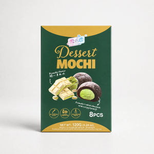 Yuki & Love Dessert Mochi Pistachio 120g — Mr. Zhu's Asian Snack Store.